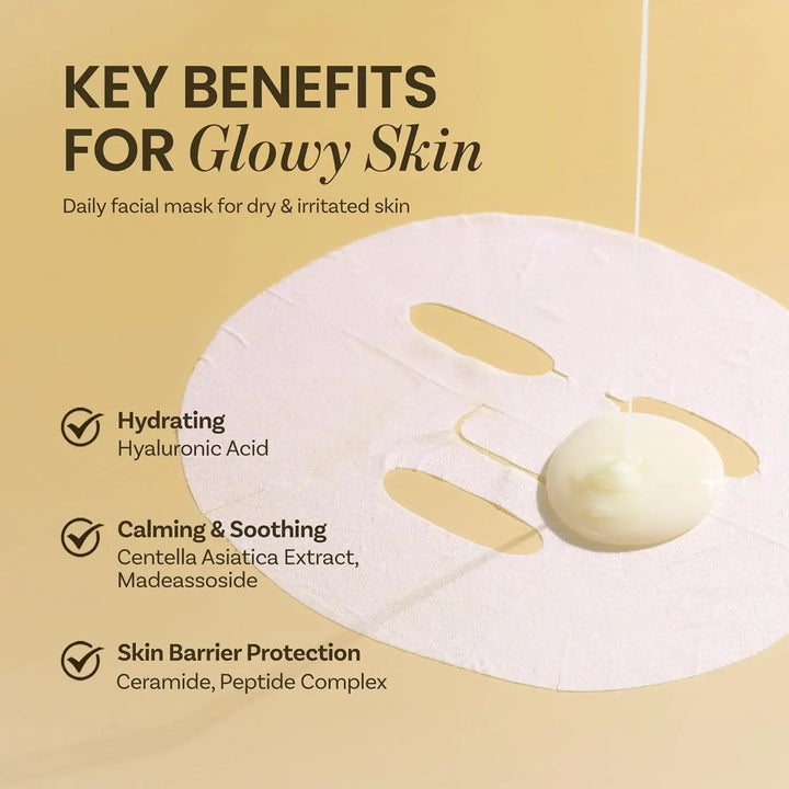 Ongredients Skin Barrier Calming Mask 1 sheet - Seouléa