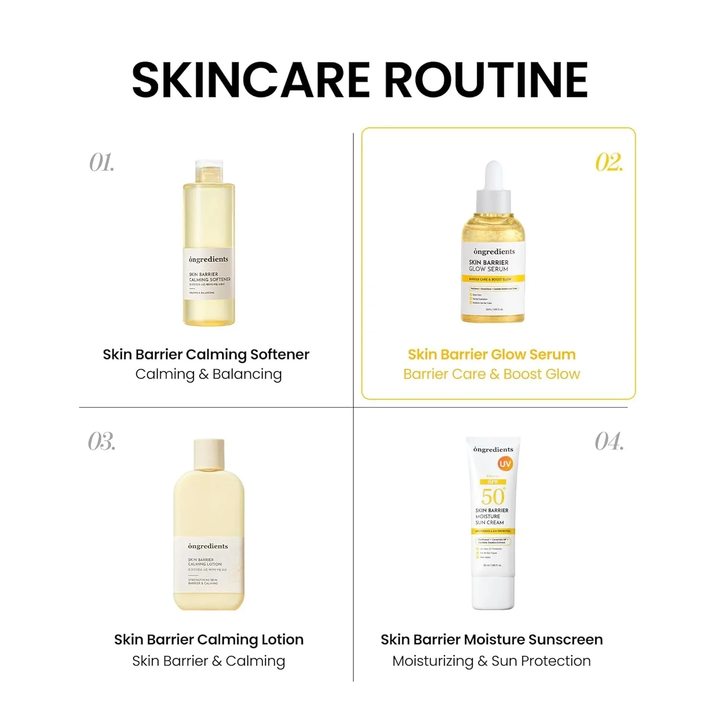 Ongredients Skin Barrier Glow Serum