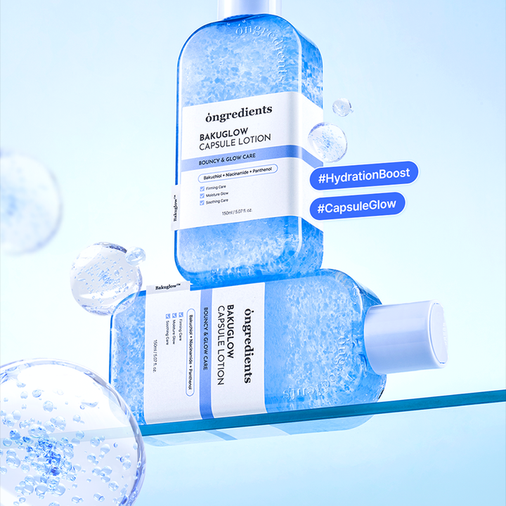 Ongredients m Bakuglow Capsule Lotion
