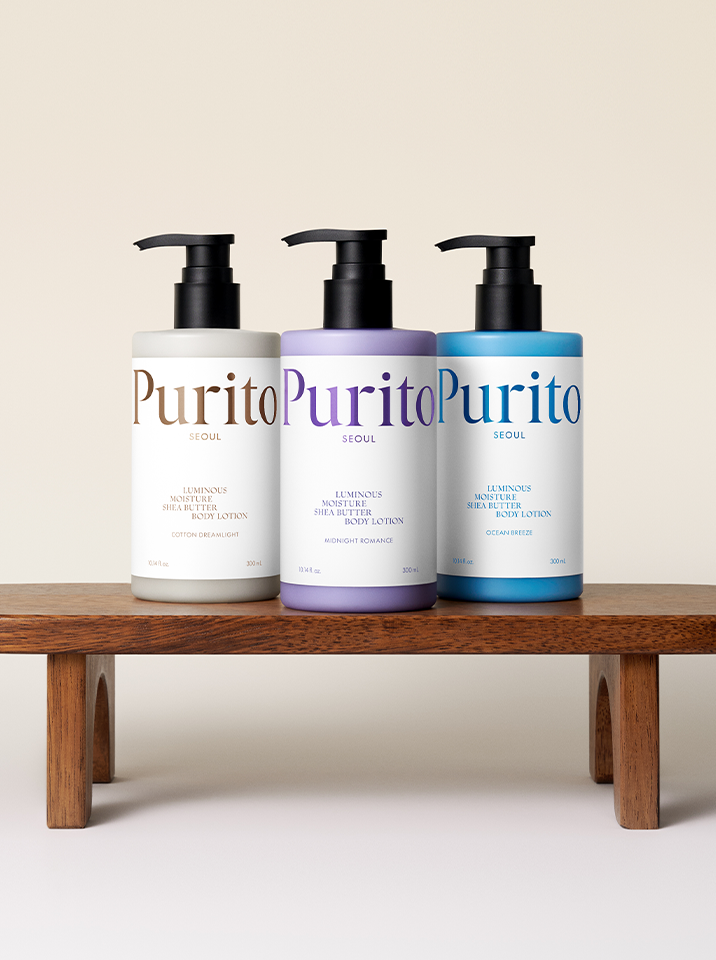 Purito SEOUL Luminous Moisture Shea Butter Body Lotion - 3 Types
