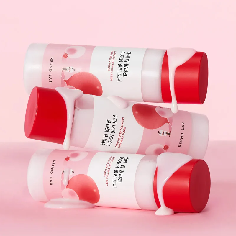 Round Lab Camellia Deep Collagen PDRN Milky Toner 150ml