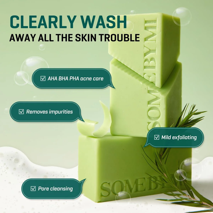 SOMEBYMI AHA.BHA.PHA 30 Days Miracle Cleansing Bar