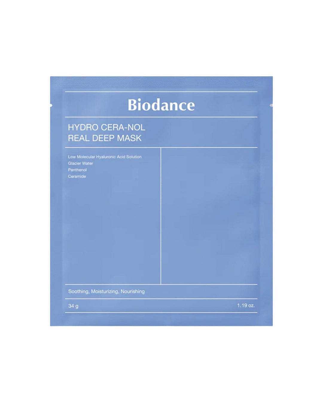 Biodance Hydro Cera-nol Real Deep Mask