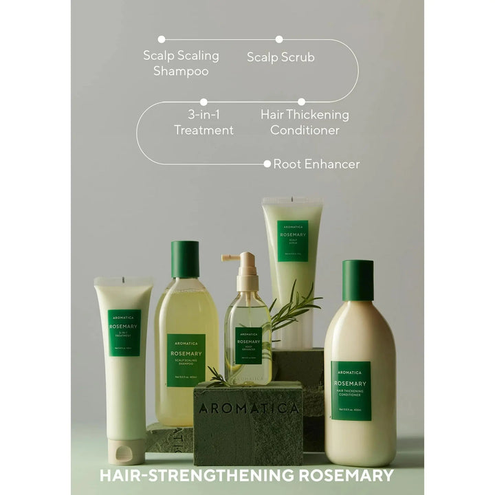 AROMATICA Rosemary Hair Thickening Conditioner (180ml) AROMATICA