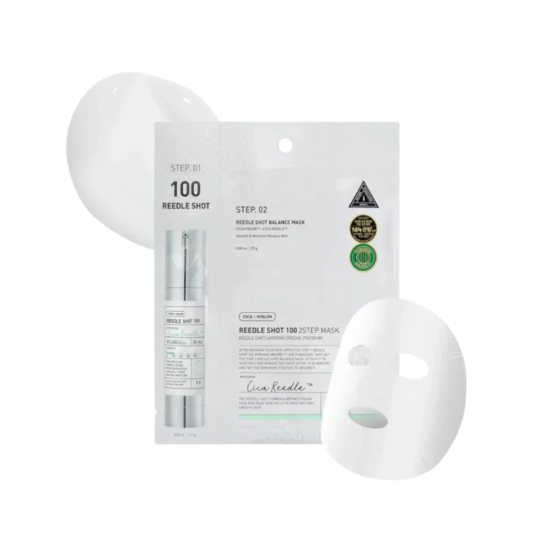 VT Collagen Reedle Shot 100 2-Step Mask