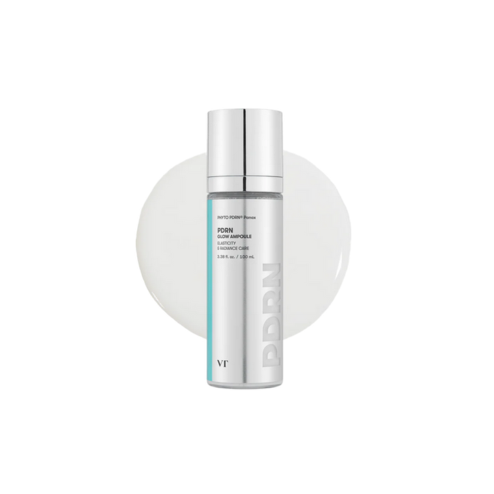 VT PDRN Glow Ampoule with texture swatch