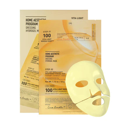 VT Cosmetics Vita-light Reedle Shot 100 2 Step Hydrogel Mask