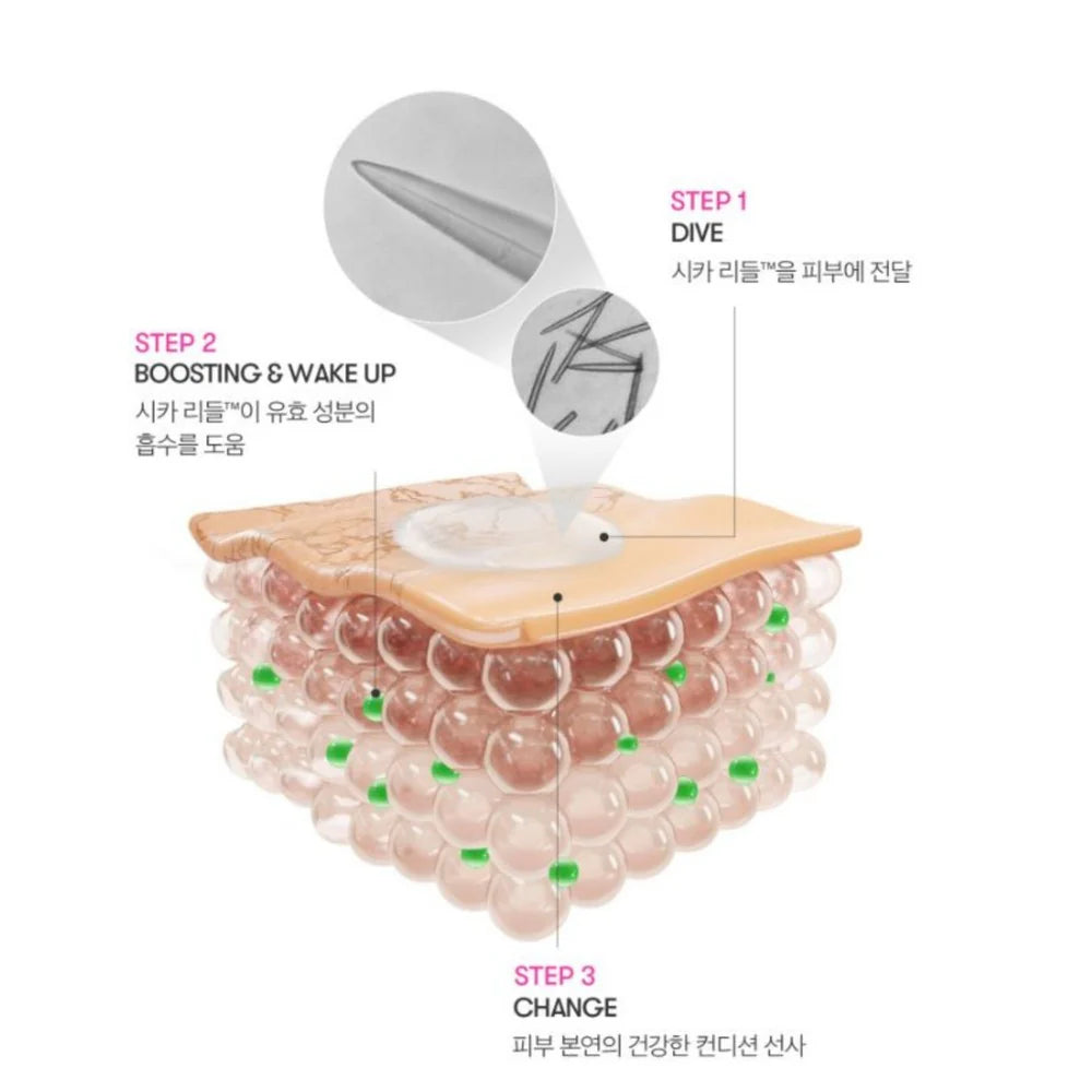 VT Reedle Shot Foot Peeling Mask