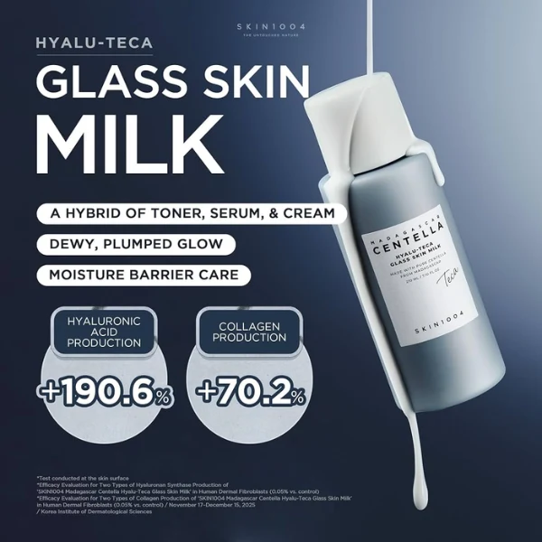 SKIN1004 Madagascar Centella Hyalu-Teca Glass Skin Milk SKIN1004