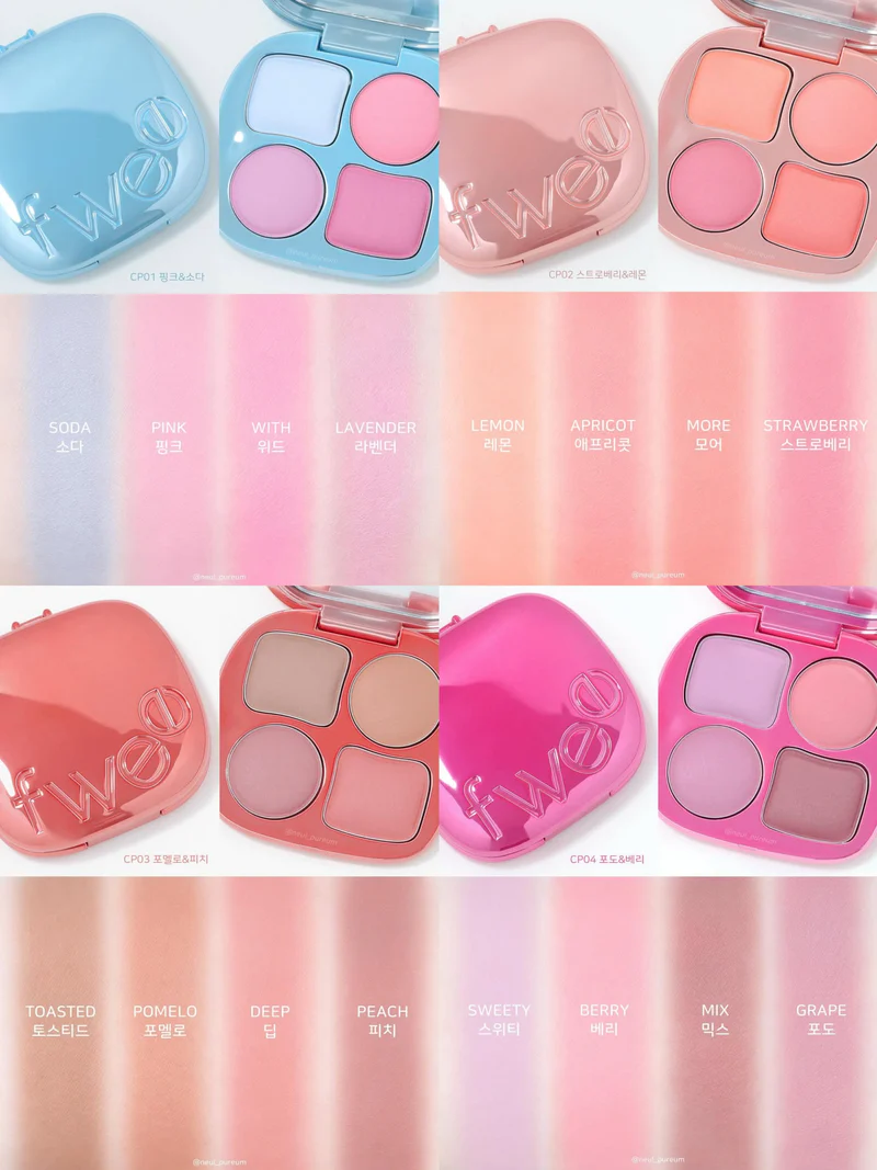 fwee Pocket Cheek Palette
