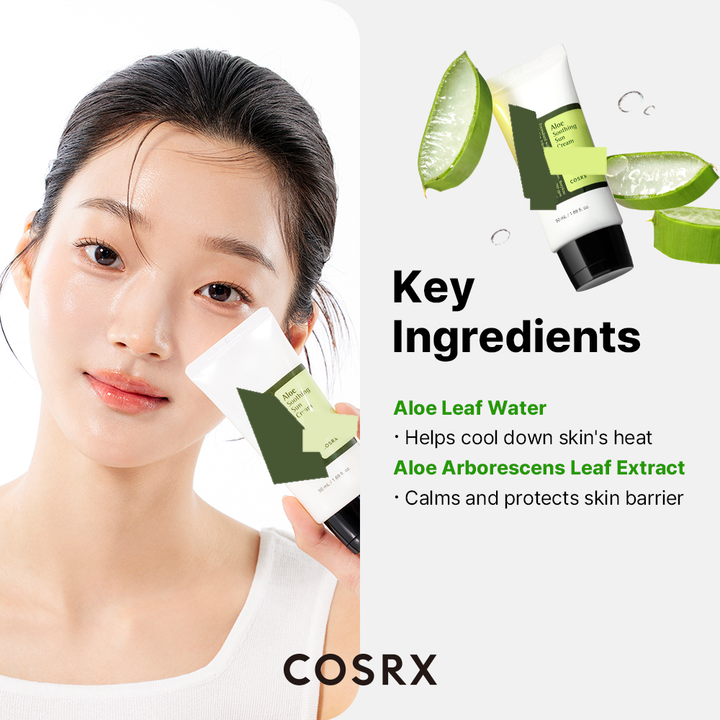 COSRX Aloe Soothing Cream key ingredients