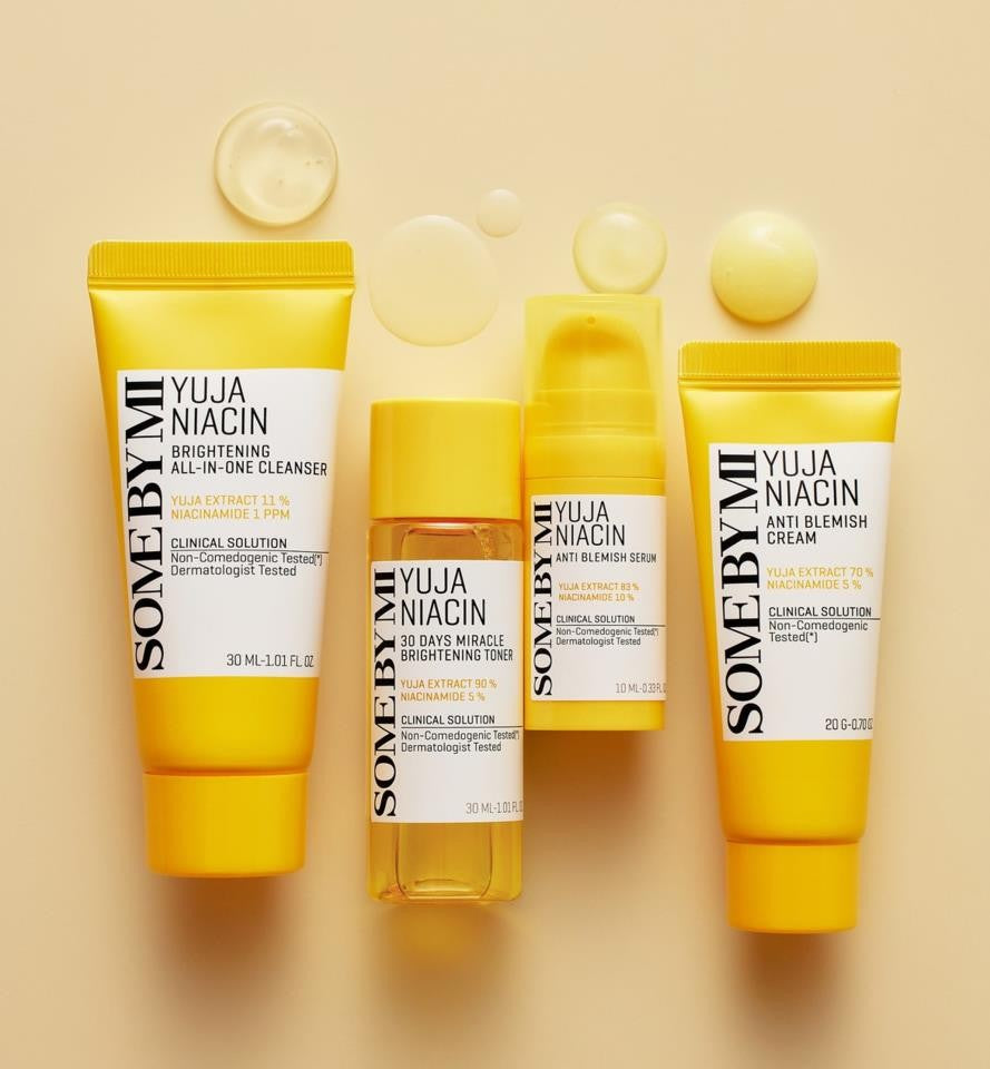SOME BY MI Yuja Niacin Brightening Starter Kit - four products