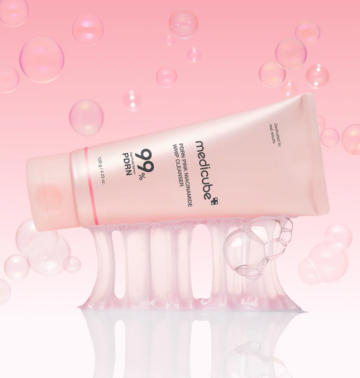 Medicube PDRN pink niacinamide whip cleanser
