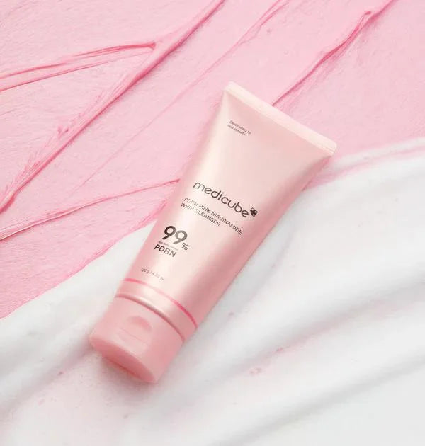 Medicube PDRN pink niacinamide whip cleanser
