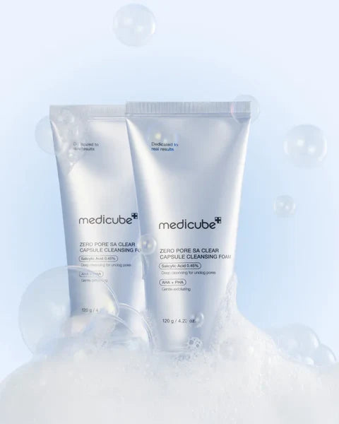 Medicube Zero Pore SA Clear Capsule Cleansing Foam