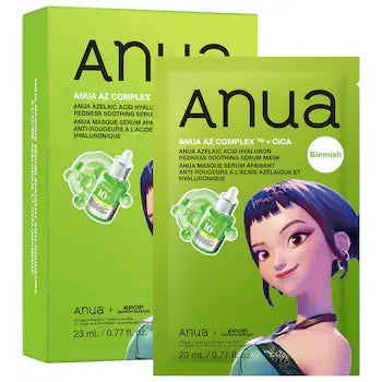 Anua Kpop Demon Hunters Azelaic Acid Hyaluron Redness Soothing Serum Mask Seouléa